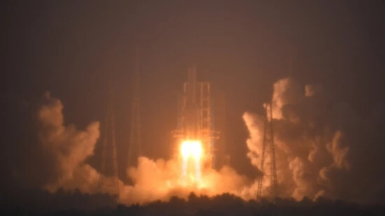 China startete vergangenen Freitag mit "Chang'e 6" eine schwierige Mission zum Mond. (Archivbild)