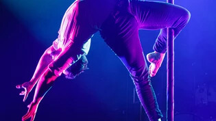 Zwischen Tanz, Kontorsion und Kraftübung an der schwebenden Stange: Quinton Lopez aus den USA wird am Basler Zirkus-Nachwuchsfestival Young Stage sein Können zeigen.