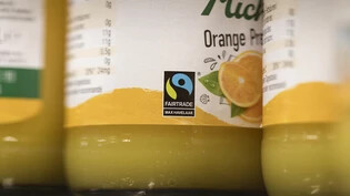 Beliebtes Label: Der Fairtrade-Marktanteil betrug bei Fruchtsäften im letzten Jahr 30 Prozent. (Archivbild)