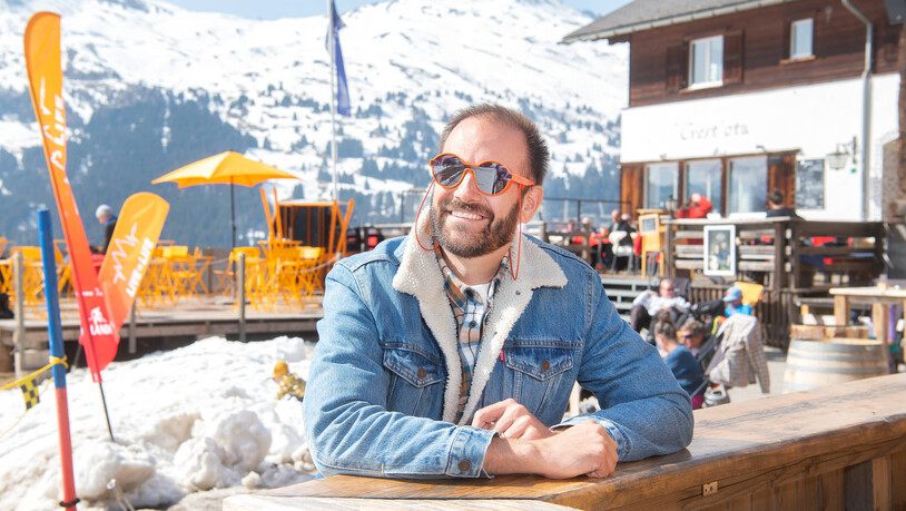 Giancarlo Pallioppi, OK-Präsident vom Musikfestival Live is Live in Arosa und Lenzerheide, freut sich auf die musikalischen Tage im Skigebiet.