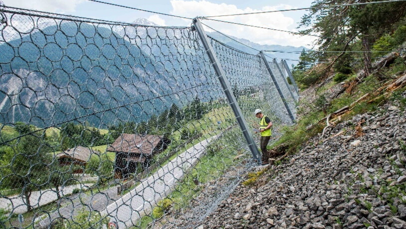 Neun Reihen Netze mit einer Gesamtlänge von 593 Meter werden erstellt.