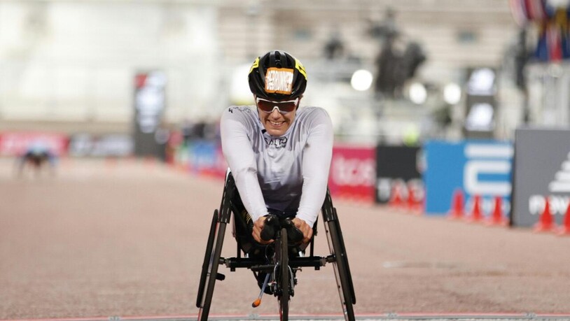 Nominiert in der Kategorie "Paralympische Sportlerin und Sportler": Catherine Debrunner sorgte nach einer Reihe von Weltrekorden auf der Bahn auch im Marathon mit den Siegen in Berlin und London für Aufsehen