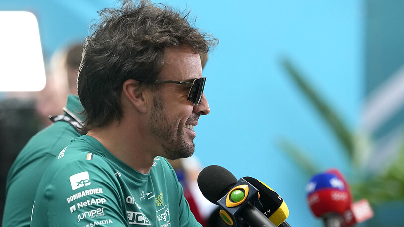 Fernando Alonso - fast immer mit einem Lächeln im Gesicht