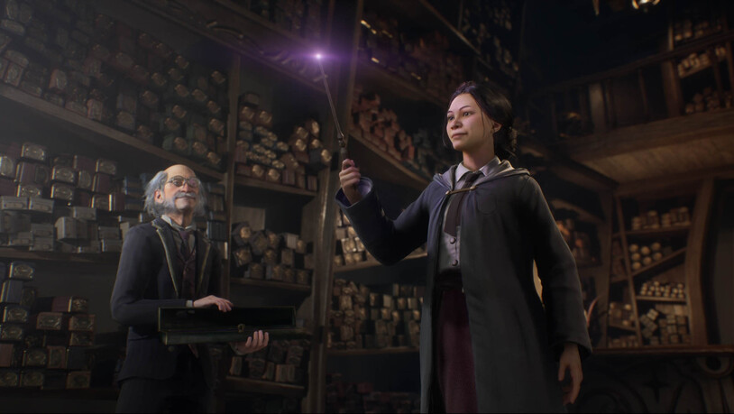 Es wird wieder gezaubert: «Hogwarts Legacy» ist das erste Open-World-Spiel, das im Universum von Harry Potter spielt. 