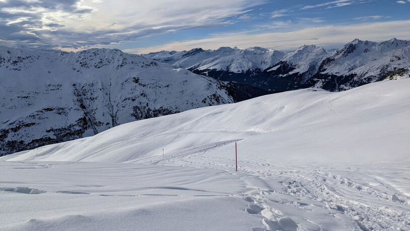 Ausserhalb des Skigebietes Pischa ereignete sich am Donnerstagnachmittag ein Lawinenniedergang. (Symbolbild)