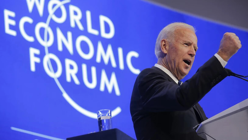 US-Vizepräsident Joe Biden richtete am WEF in Davos klare Worte an die Adresse Moskaus: "Russland nutzt jedes verfügbare Mittel, um gegen das europäische Projekt vorzugehen."