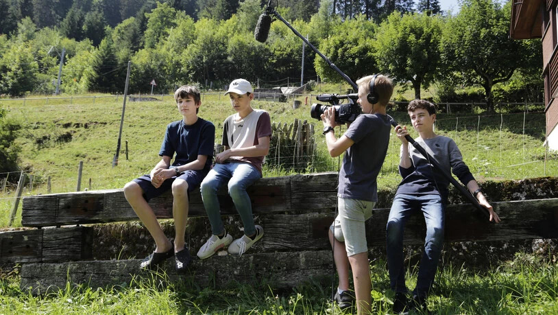 Ob vor oder hinter der Kamera: Bei «Filmkids.ch» sind verschiedene Talente gefragt.