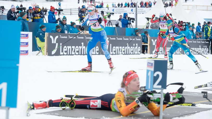 Impression von der Biathlon Nachwuchs-Weltmeisterschaft in Lantsch/Lenz.
