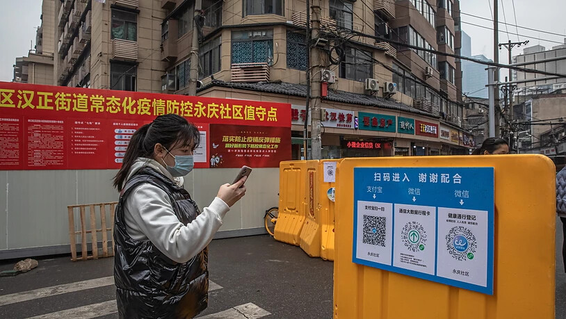 Heute Samstag jährt sich die Abriegelung der chinesischen Stadt Wuhan nach dem Ausbruch der Corona-Pandemie. (Archivbild)