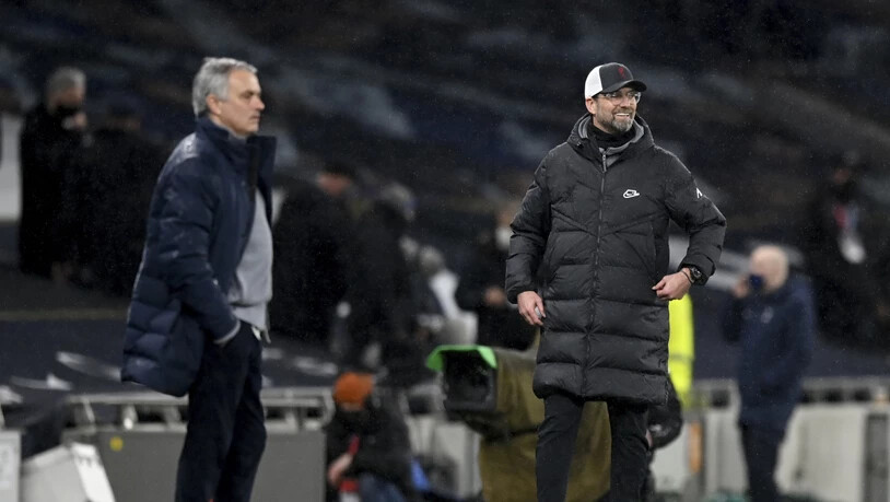 "The normal One" besiegt "The special One": Liverpools Jürgen Klopp entscheidet das Trainerduell der Extraklasse gegen José Mourinho von Tottenham Hotspur für sich