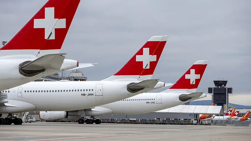 Gespräche abgebrochen, Gesamtarbeitsvertrag mit Piloten gekündigt: Flugzeuge der Swiss in Genf. (Archivbild)