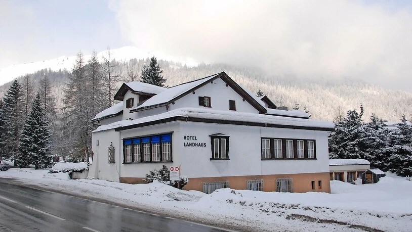 Die IG offenes Davos fordert Massnahmen zum Pandemieschutz im Landhaus Laret.