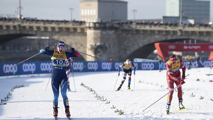 Seit diesem Winter Weltcupsiegerin: Nadine Fähndrich (li.)