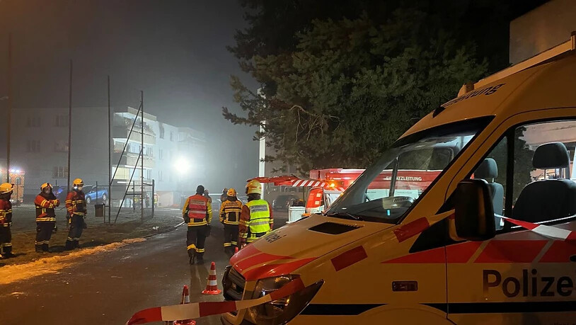 Beim Brand in einem Mehrfamilienhaus in Steinhausen ZG starb ein Mann.