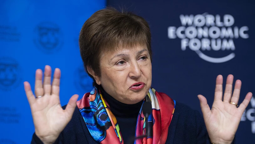 Die Chefin des Internationalen Währungsfonds IWF, Kristalina Georgieva, warnt davor, dass sich ärmere Länder schwerer von der Krise erholen als die reichen Ländern. (Archivbild vom WEF in Davos im Januar 2020).
