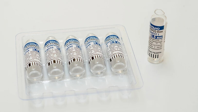 Ampullen des russischen Impfstoffes Sputnik V gegen das Coronavirus Foto: Patricio Murphy/SOPA Images via ZUMA Wire/dpa