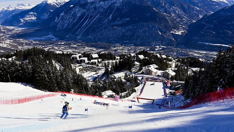 Zum zweiten Mal sollen 2027 die alpinen Ski-Weltmeisterschaften in Crans-Montana stattfinden