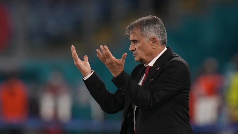 Der türkische Nationaltrainer Senol Günes: "Wir sind noch nicht so gut, wie wir uns das erhofft hatten"