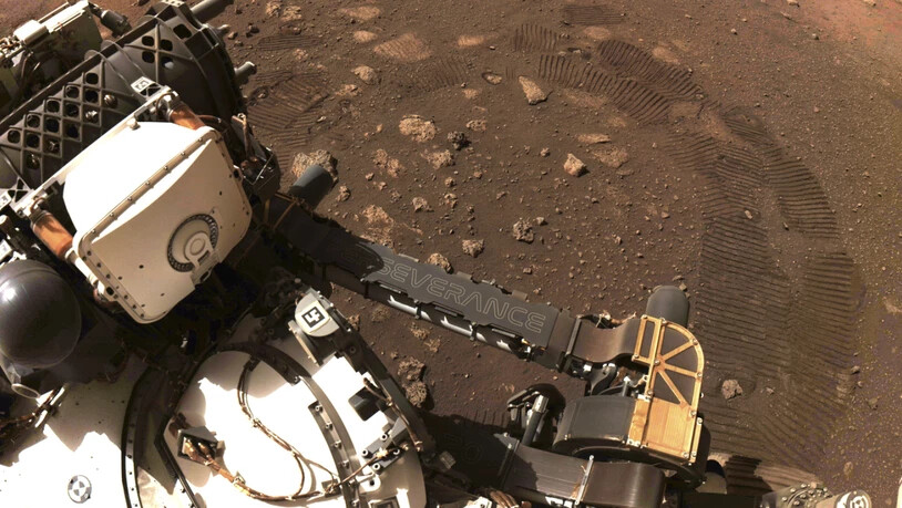Der Mars-Roboter "Perseverance" befindet sich weiter auf Erkundungstour auf dem roten Planeten. (Archivbild)
