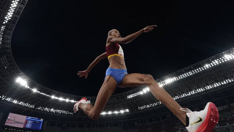 Ein Riesensatz: Yulimar Rojas pulverisiert den Weltrekord im Dreisprung regelrecht