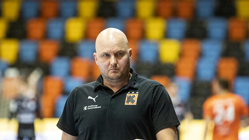 Adalsteinn Eyjolfsson will die Kadetten in seinem zweiten Jahr als Trainer zum Meistertitel führen