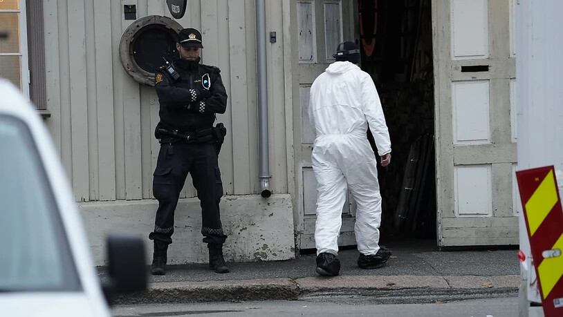 Nach der Gewalttat in der norwegischen Kleinstadt Kongsberg ermittelt die Polizei zu den Hintergründen. Foto: Terje Bendiksby/NTB/dpa