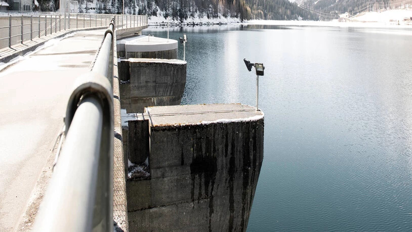 Die Wasserkraftwerke in Graubünden sollen erheblich mehr Wertschöpfung für den Kanton generieren. Hier zu sehen das Wasserkraftwerk Sufers, Hinterrhein.