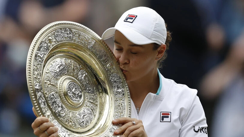 Höhepunkt ihres Jahres: In Wimbledon gewann Ashleigh Barty ihren zweiten Grand-Slam-Titel nach dem French Open 2019