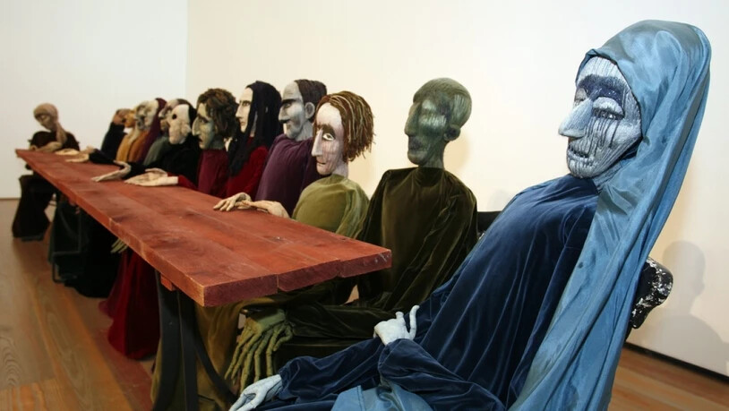 Das Werk "La Table" (1967) von der Schweizer Künstlerin Eva Aeppli, ist ab diesem Wochenende im französischen Centre Pompidou-Metz zu sehen.