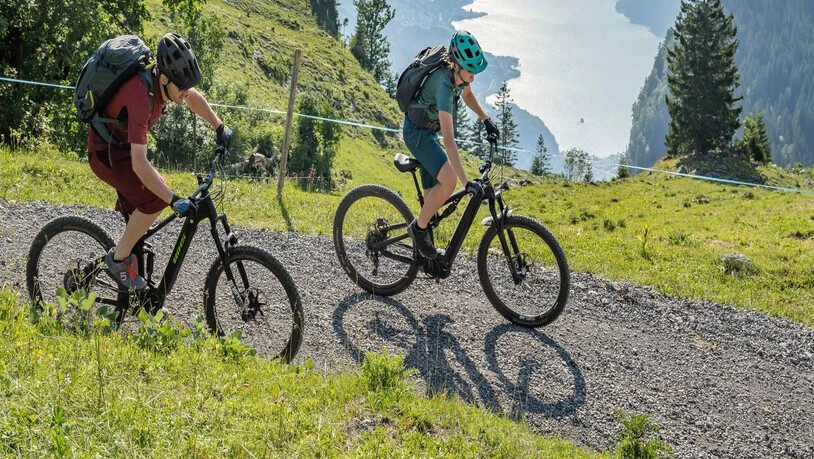 Herausforderung: Besucht mit dem E-Bike sieben Berggasthäuser (Beizen-Trophy) oder sechs Alpwirtschaften (Alpen-Trophy).