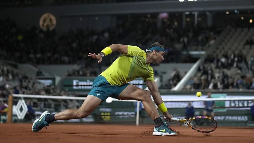 Auch Rafael Nadal gerät gegen den Niederländer Botic van de Zandschulp nicht aus der Balance