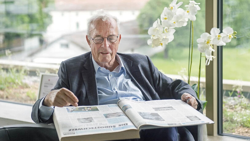 Blick zurück: Verleger Hanspeter Lebrument erklärt, wie vor 25 Jahren mit der «Südostschweiz» alles angefangen hat.