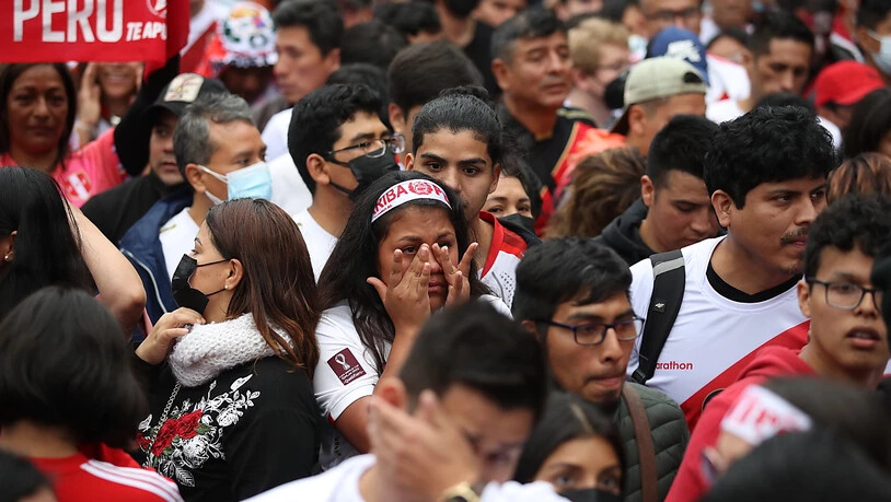 In Perus Hauptstadt Lima war die Enttäuschung riesig