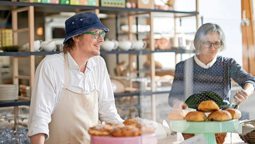 Der neuseeländische Bäcker: Tony Rees betreibt im Oberengadin eine Bäckerei mit Bistro und Café. 