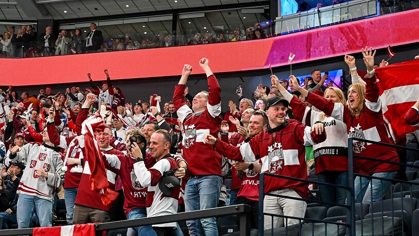 Ein Land im Freudentaumel: Lettland gewann seine erste WM-Medaille überhaupt