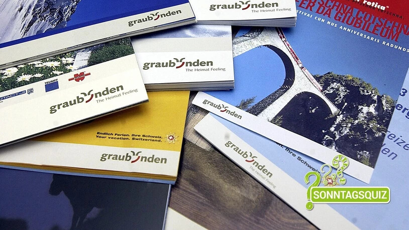 Bündner Markenwelt: Die verschiedenen Marken in Graubünden haben verschiedene Logos.