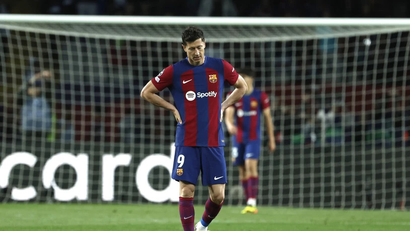 Robert Lewandowski und Barça verspielen die gute Ausgangslage nach dem Hinspiel