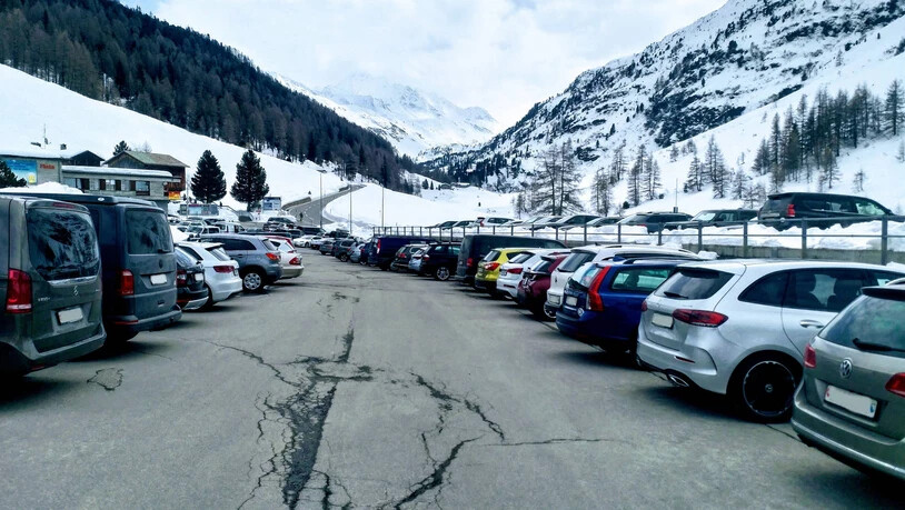 Der Parkplatz bei der Talstation wird ab kommendem Winter kostenpflichtig.  