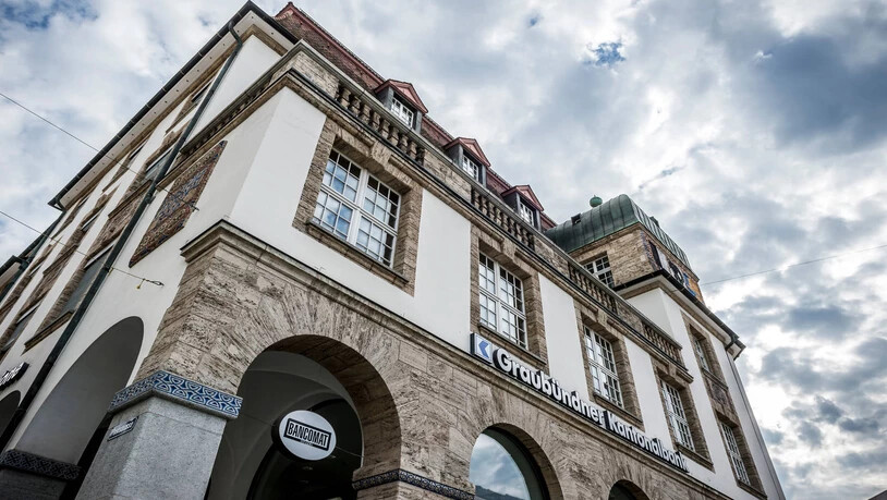 Gutes Jahr für die GKB: Die Graubündner Kantonalbank rechnet fürs 2022 mit einem Konzerngewinn von rund 195 Millionen Franken.