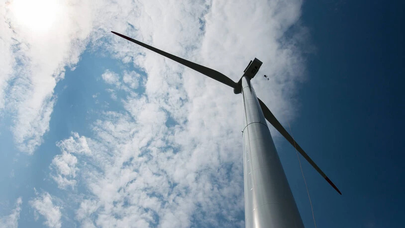 Windige Angelegenheit: Das Windrad in Haldenstein produziert Strom anhand eines Generators.