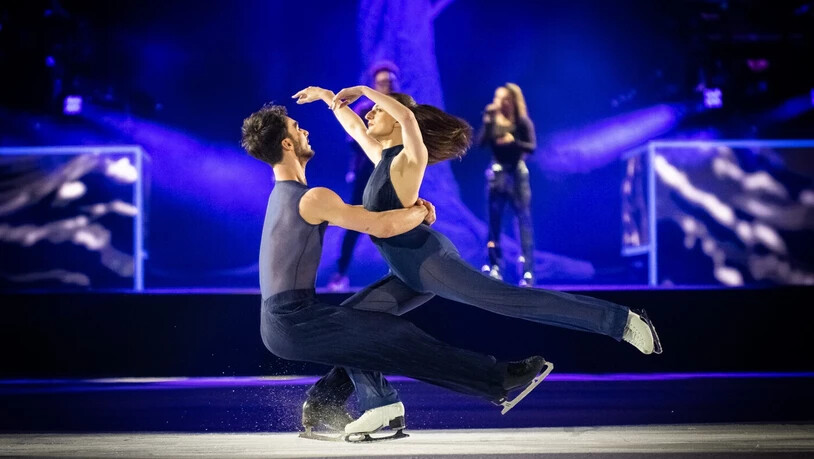 Eistanz-Olympiasieger: Guillaume Cizeron und Gabriella Papadakis treten am «Art on Ice» auf.