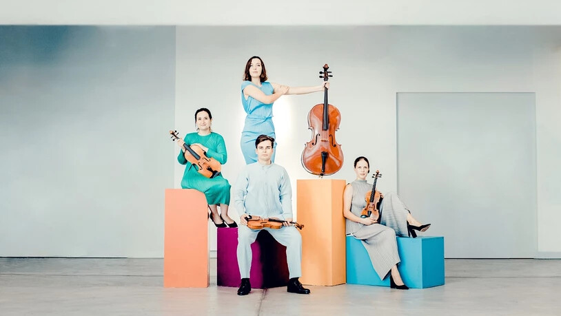 Das Modulor Quartet begleitet durch die Singwoche.  