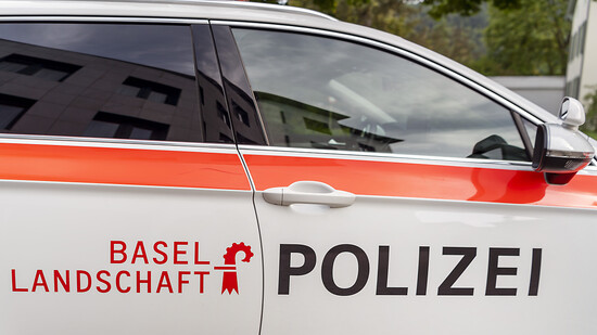 Auto der Polizei Basel-Landschaft in Liestal. (Symbolbild)
