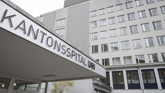 Das Baby wurde im Kantonsspital Uri erstversorgt, danach wurde es mit einem Helikopter in ein ausserkantonales Spital geflogen. (ArchivbilD)