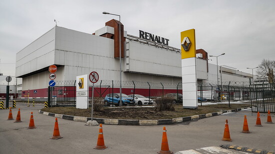 Der französische Autobauer Renault zieht sich komplett aus Russland zurück. Renault verkauft dazu auch seine russischen Firmenbeteiligungen.(Archivbild)