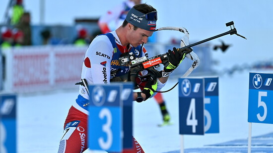 Gehört zu den besten Schützen im Biathlon-Tross: Niklas Hartweg.