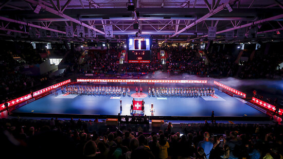 In der Klotener Eishockey-Halle steigt am Samstag der Unihockey-Superfinal