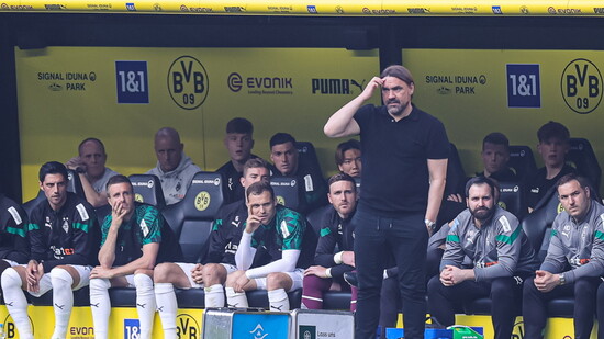 Auch unter Trainer Daniel Farke hinkte Borussia Mönchengladbach den eigenen Ansprüchen hinterher