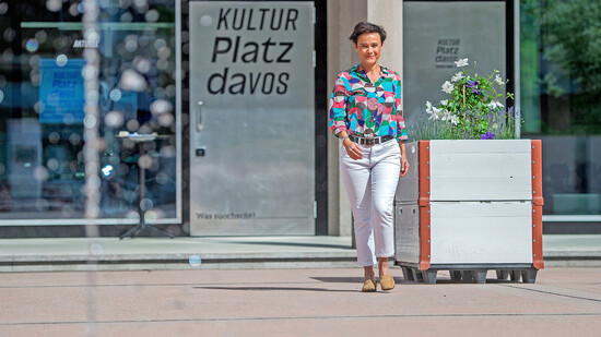 Will mit vielfältiger Kultur Davos bewegen: Eike-Harriet Riga, Geschäftsleiterin des Kulturplatzes Davos.