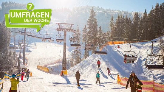 Skifahren: 87 Prozent von euch finden, Wintersport sei zu teuer.